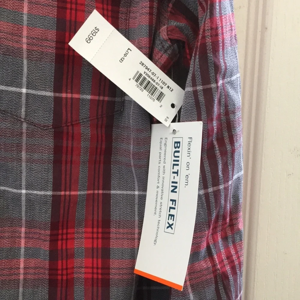 FINAL MARKDOWN Boys’ NWT Old Navy LS Button Down Shirt (L)